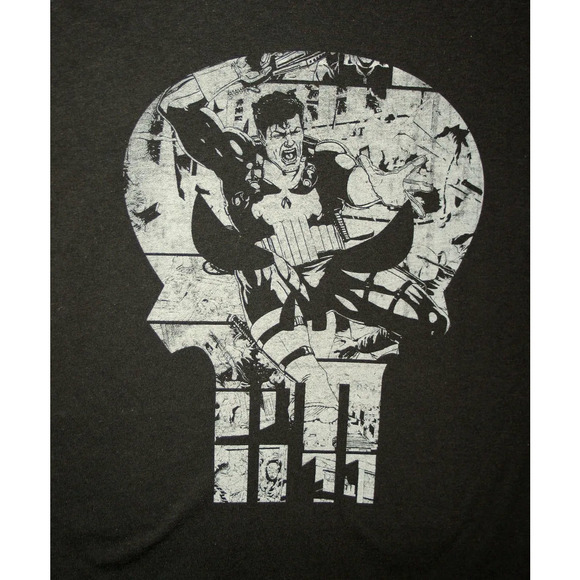 MARVEL The Punisher Skull T-Shirt, Large - Picture 2 of 2